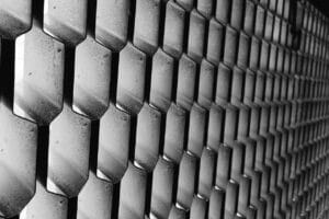 pattern abstract honeycomb metal | kramer industries inc