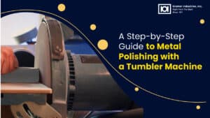 metal polishing tumbler machine