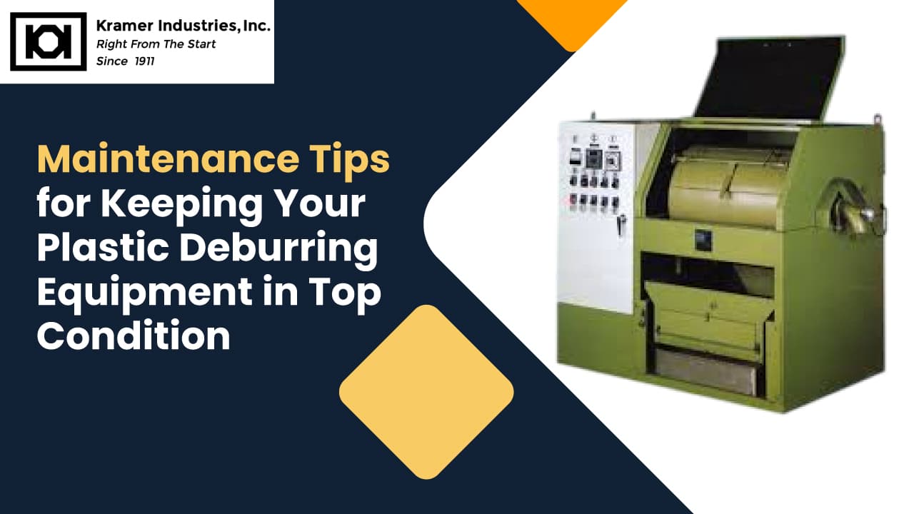 Plastic Deburring Equipment | Kramer