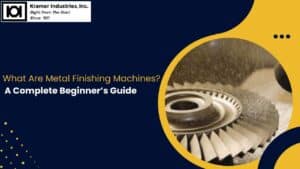 Metal finishing machines-Kramer
