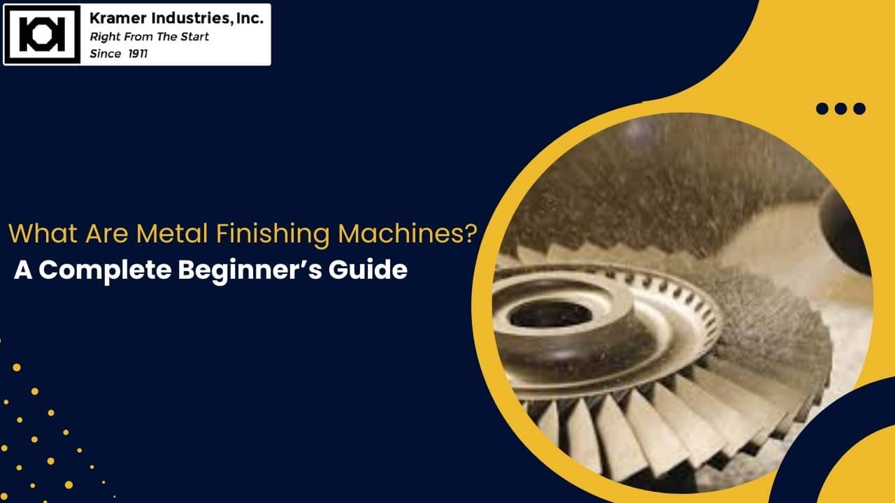 Metal finishing machines-Kramer