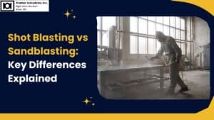Shot Blasting vs Sandblasting-kramer