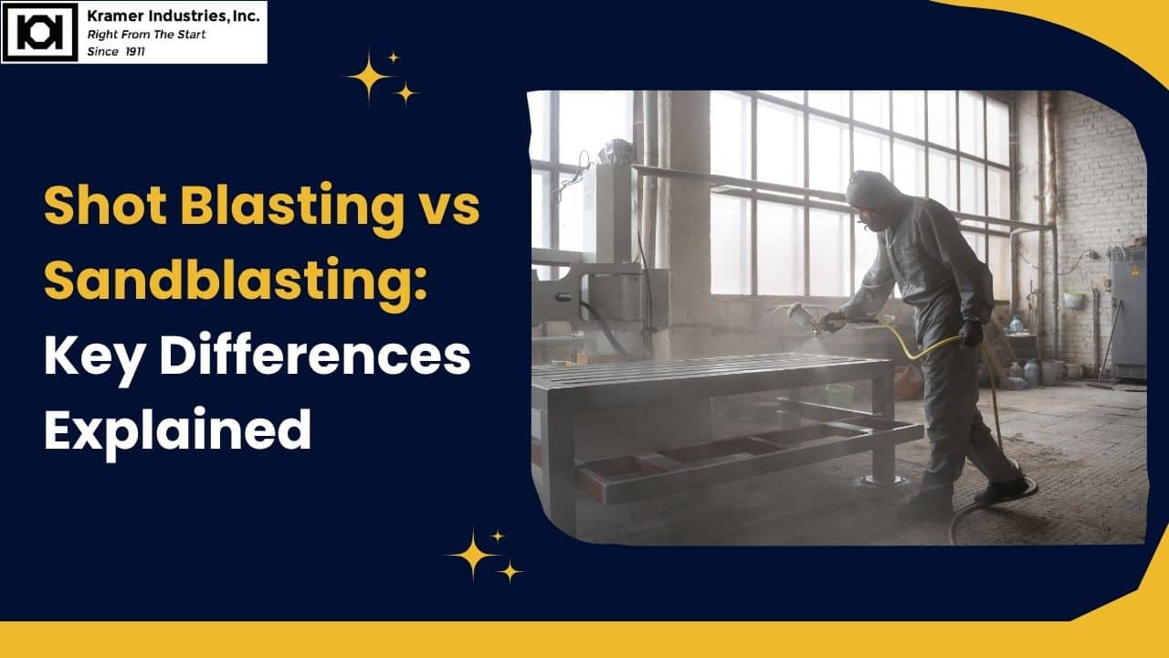 Shot Blasting vs Sandblasting-kramer