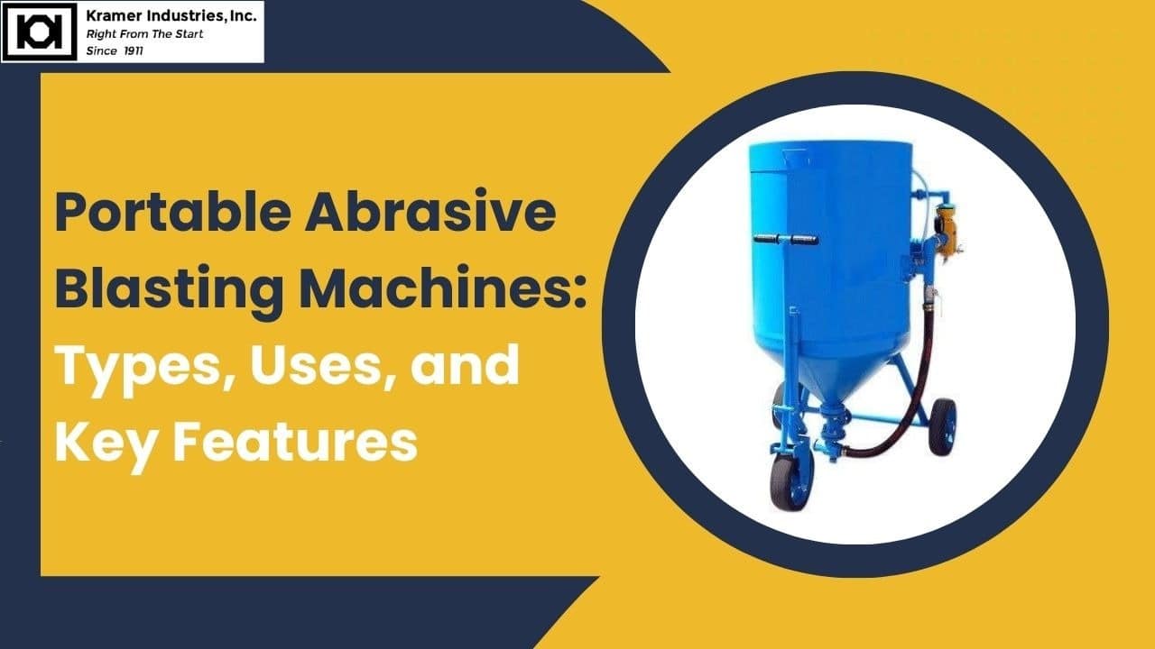 portable abrasive blast media-kramer