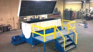 Woirk Platform with EVT-6360 and Sound Hood