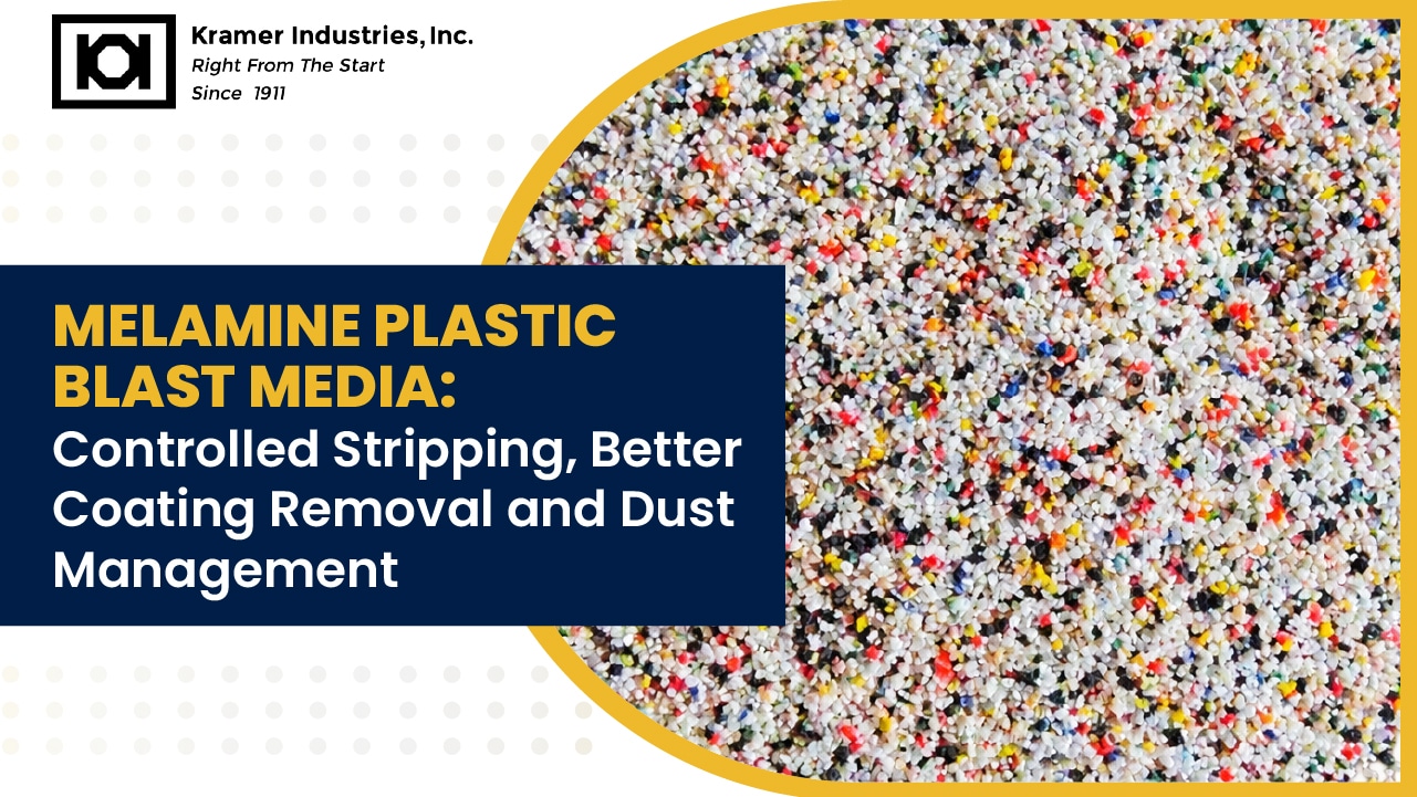 Melamine Plastic Blast Media: Controlled Stripping, Better Coating Removal and Dust Management
