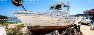 Older Boat on the Coast