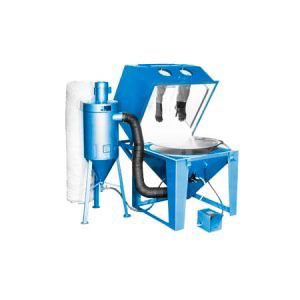mm4040s_turntable - SS Series - Industrial Grade, Suction Style, Abrasive Blasting Cabinet System